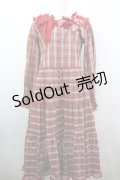 PINK HOUSE / PINK HOUSE×misako aoki チェックワンピース  赤チェック I-26-04-03-032-LO-OP-SA-ZI