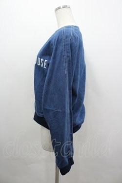 画像2: PINK HOUSE / ロゴ刺繍ブルゾン 3(M) ブルー I-26-04-06-030-LO-JA-SA-ZI