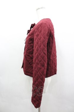 画像2: PINK HOUSE / リサイクルウーリッシュツイルジャケット  ボルドー I-26-04-06-031-LO-JA-SA-ZI