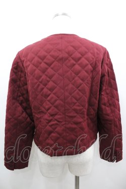 画像3: PINK HOUSE / リサイクルウーリッシュツイルジャケット  ボルドー I-26-04-06-031-LO-JA-SA-ZI