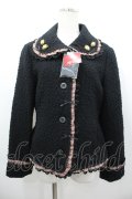 PINK HOUSE / ベリーツィードジャケット  黒Ｘゴールド I-26-04-06-032-LO-JA-SA-ZI