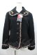 画像1: PINK HOUSE / ベリーツィードジャケット  黒Ｘゴールド I-26-04-06-032-LO-JA-SA-ZI (1)