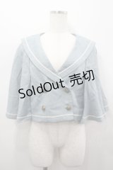 Kurumi Collaboration / マリンアカデミアケープ M ブルー I-26-04-06-036-GO-JA-SA-ZI