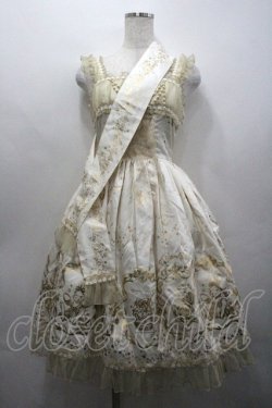 画像1: BABY,THE STARS SHINE BRIGHT / 星の降りそそぐBright Starry Night柄ジャンパースカートI  生成り I-26-04-06-038-BA-OP-SA-ZI