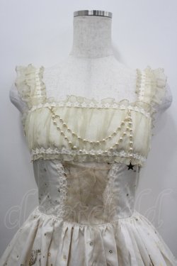 画像3: BABY,THE STARS SHINE BRIGHT / 星の降りそそぐBright Starry Night柄ジャンパースカートI  生成り I-26-04-06-038-BA-OP-SA-ZI