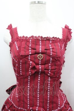 画像2: BABY,THE STARS SHINE BRIGHT / トランプレジメンタルジャンパースカート  赤 I-26-04-06-039-BA-OP-SA-ZI