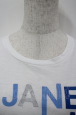 画像3: Jane Marple / Signature Printed T-shirt S 白×ブルー I-26-04-06-005-JM-TO-TE-ZI (3)