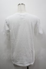 画像4: Jane Marple / Signature Printed T-shirt S 白×ブルー I-26-04-06-005-JM-TO-TE-ZI (4)
