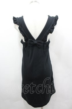 画像3: MILK / フリルカットジャンパースカート  黒 I-26-04-06-047-ML-OP-SA-ZI