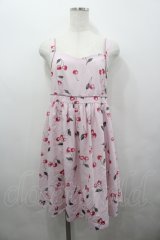 MILK / ハートチェリーベビードール  ピンク I-26-04-06-050-ML-OP-SA-ZI