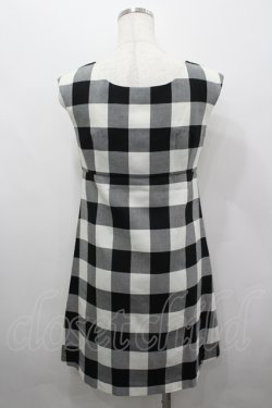 画像3: MILK / ROB ROYジャンパースカート  黒Ｘ白チェック I-26-04-06-052-ML-OP-SA-ZI