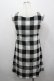 画像3: MILK / ROB ROYジャンパースカート  黒Ｘ白チェック I-26-04-06-052-ML-OP-SA-ZI (3)