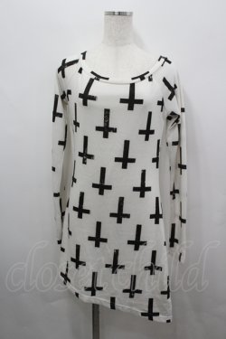 画像1: GLAVIL / 逆十字カットワンピース  アイボリー I-26-04-06-063-PU-OP-SA-ZI