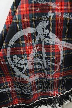 画像2: h.NAOTO / チェック前開きキャミソールワンピース  グリーン×レッド I-26-04-06-064-0-OP-SA-ZI