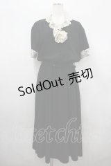 INGEBORG / レース切替ワンピース  黒 I-26-04-06-067-LO-OP-TE-ZI