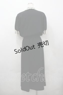 画像4: INGEBORG / レース切替ワンピース  黒 I-26-04-06-067-LO-OP-TE-ZI