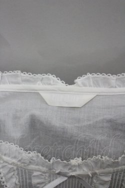 画像5: PINK HOUSE / ピンタックフリル半袖ワンピース  白 I-26-04-06-079-LO-OP-SA-ZI