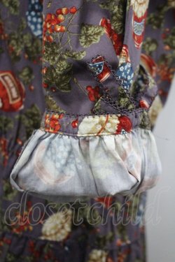 画像3: PINK HOUSE / いちごジャム総柄ワンピース  パープル I-26-04-06-082-LO-OP-SA-ZI