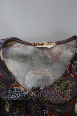 画像4: PINK HOUSE / いちごジャム総柄ワンピース  パープル I-26-04-06-082-LO-OP-SA-ZI