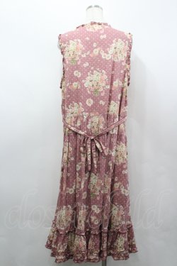 画像3: PINK HOUSE / まんまるコスモスプリントノースリーブワンピース  ピンク I-26-04-06-083-LO-OP-SA-ZI