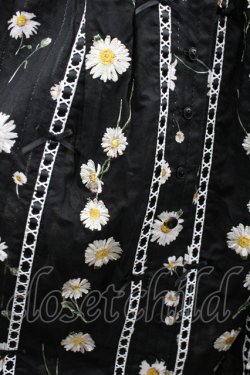 画像2: PINK HOUSE / ひなぎくプリントスカート  黒 I-26-04-06-090-LO-SK-SA-ZI