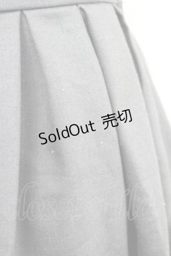 画像2: BPN / 馬車刺繍スカート M グレーＸ青Ｘ黒 I-26-04-06-095-GO-SK-SA-ZI