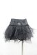 画像2: SUPER LOVERS / ミニパニエスカート  ブラック I-26-04-06-098-PU-SK-SA-ZI (2)