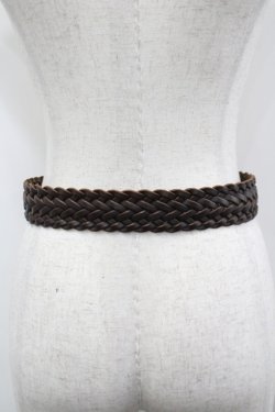 画像2: INGEBORG / メッシュベルト  黒 I-26-04-06-103-LO-ZA-TE-ZI