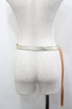 画像3: Jane Marple Dans Le Salon / Shiny leather belt  ゴールド I-26-04-06-105-JM-ZA-TE-ZI