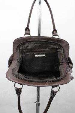 画像2: axes femme / レザーバッグ  ブラウン I-26-04-06-110-AX-BG-TE-ZI