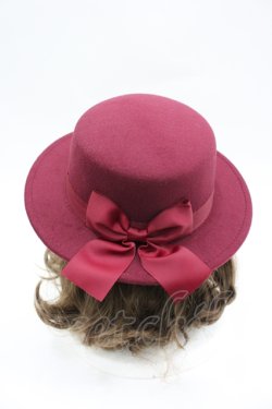 画像3: m petit by misako / サンリオキャラクターズコラボ ハローキティ カンカン帽  ワイン I-26-04-06-114-LO-AC-TE-ZI