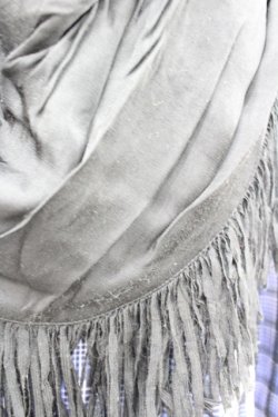 画像2: ALGONQUINS / スカーフ重ね風チェックシャツ  ブルー I-26-04-06-012-AL-BL-SA-ZI