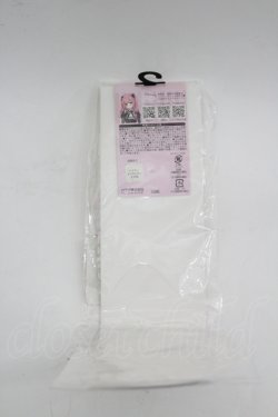 画像4: LOLITAその他(お買取対象外) / イモちゃんコラボ フリルガーターシアーオーバーニー  白 I-26-04-06-117-LO-ZA-TE-ZI