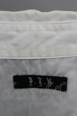 画像2: BPN / 半袖オフィサーシャツ M ホワイト I-26-04-06-018-GO-BL-SA-ZI