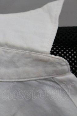 画像3: BPN / 半袖オフィサーシャツ M ホワイト I-26-04-06-018-GO-BL-SA-ZI