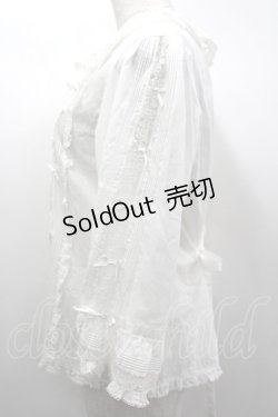 画像3: PINK HOUSE / ローンブラウス  白 I-26-04-06-022-LO-BL-SA-ZI