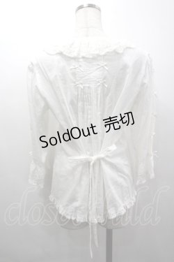 画像4: PINK HOUSE / ローンブラウス  白 I-26-04-06-022-LO-BL-SA-ZI