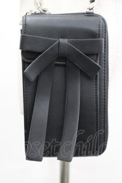 画像4: Fickle Bebe / ＦＢリボンマルチショルダー  黒 I-26-04-08-029-0-BG-TE-ZI