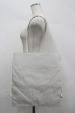 画像2: axes femme / タテ型ビッグリボントートバッグ  生成り I-26-04-08-033-AX-BG-TE-ZI (2)