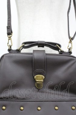 画像4: axes femme kawaii / クラシックドクターバッグ  ブラウン I-26-04-08-034-AX-BG-TE-ZI