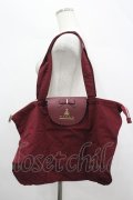 m petit by misako / AMフラップエコバッグ  赤 I-26-04-08-035-LO-ZA-HR-ZI