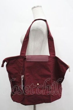 画像2: m petit by misako / AMフラップエコバッグ  赤 I-26-04-08-035-LO-ZA-HR-ZI