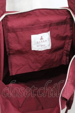 画像3: m petit by misako / AMフラップエコバッグ  赤 I-26-04-08-035-LO-ZA-HR-ZI