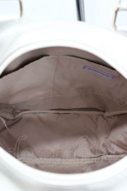 画像3: axes femme kawaii / ツインリボンラウンドハンドバッグ  ゴールド I-26-04-08-036-AX-BG-TE-ZI