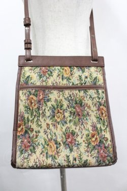 画像3: axes femme / ゴブランショルダーバッグ  ブラウン I-26-04-08-043-AX-BG-SA-ZI