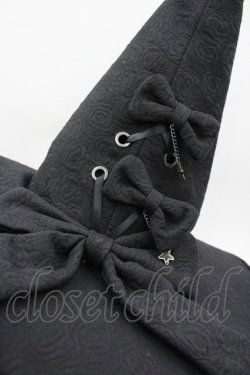 画像4: LOLITAその他(お買取対象外) / リボン魔女ハット  黒 I-26-04-08-047-LO-AC-SA-ZI