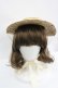 画像2: LOLITAその他(お買取対象外) / レースリボン麦わらハット  ブラウンｘベージュ I-26-04-08-048-LO-AC-SA-ZI (2)