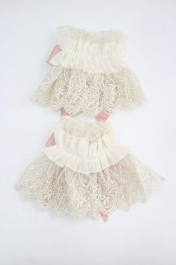 画像8: LOLITAその他(お買取対象外) / ローズリボンハット・お袖とめセット  ピンクｘアイボリー I-26-04-08-049-LO-AC-SA-ZI