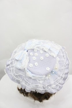 画像2: LOLITAその他(お買取対象外) / フラワーチュールリボンハットセット  ラベンダーＸ白 I-26-04-08-051-LO-AC-SA-ZI
