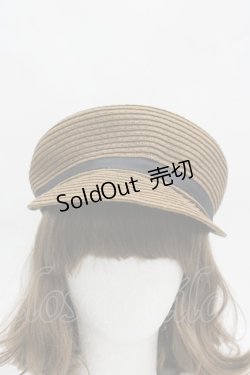 画像3: axes femme POETIQUE / グログランリボンキャスケット  ブラウン I-26-04-08-052-AX-AC-SA-ZI